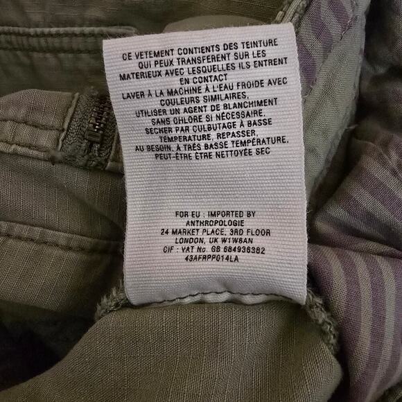 Anthropologie Hei Hei Westport Zip Cargo Pants - Picture 7 of 8